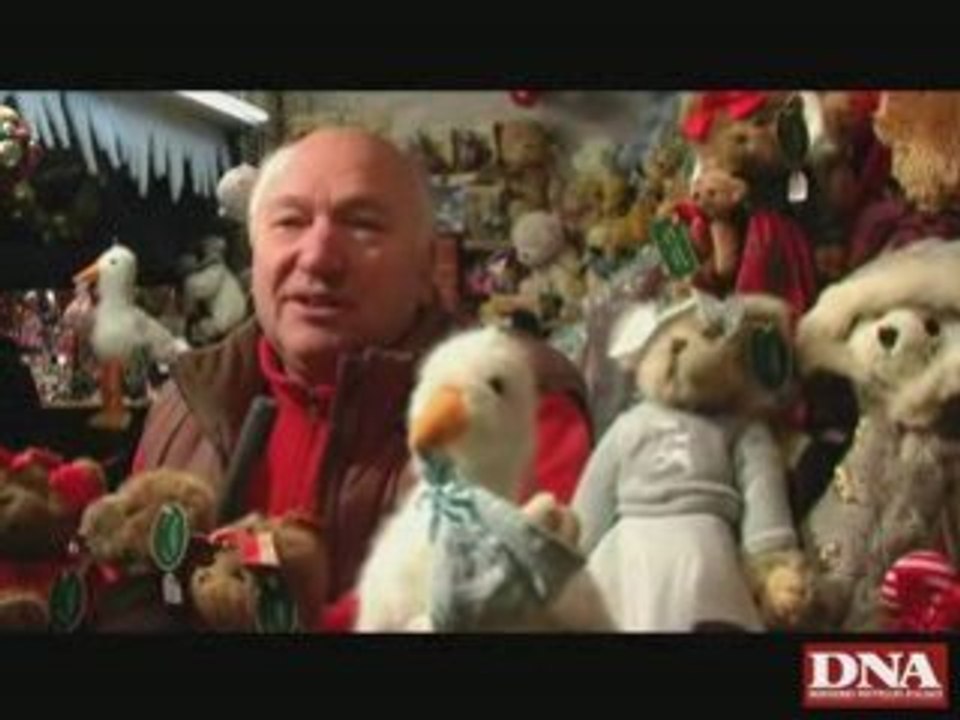 Ambiance au marché de Noël de Colmar