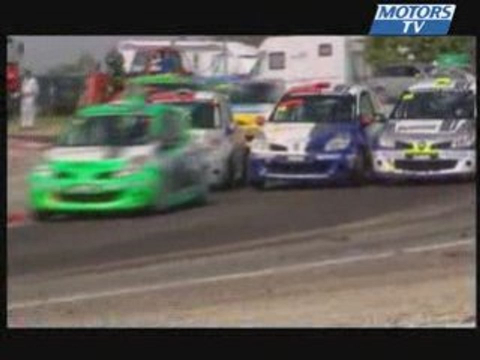 Camera embarquee Tribu Clio Cup Manche 3 Dijon-Prenois