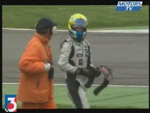 Crash Tonneau enorme F3 britannique Monza course 2