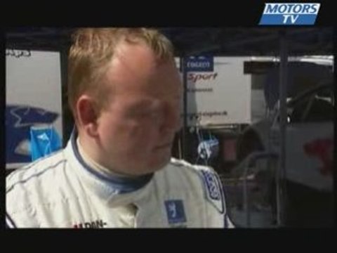 Camera embarqee crash Peugeot 207 s2000 Rallye danemark