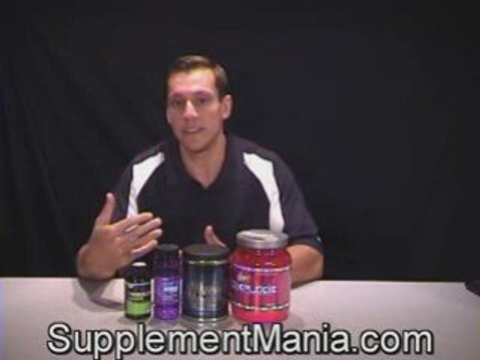 Muscle-Building Supplements & Pre-Workout Drinks