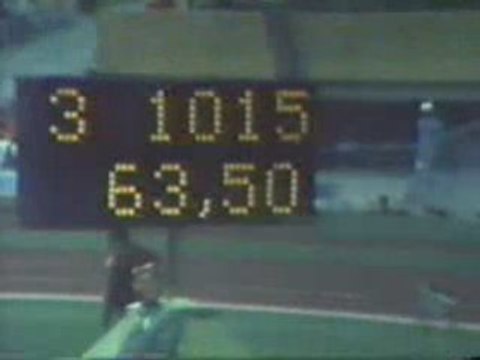 Athlé lancer disque JO 1972 Munich Danek Bruch Silvester