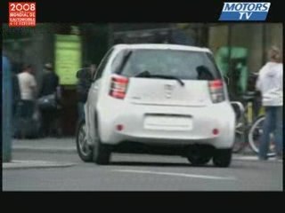 Toyota iQ presentation : nouveaute Mondial Auto 2008