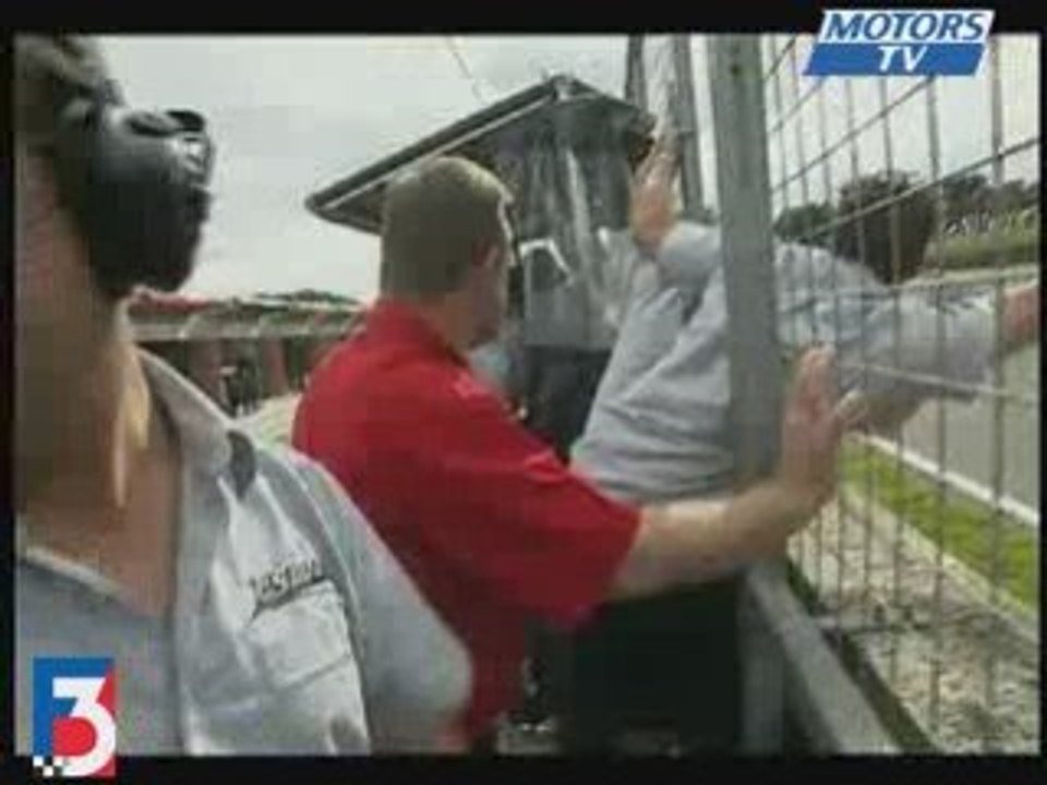 Accident dernier tour British F3 Brands Hatch