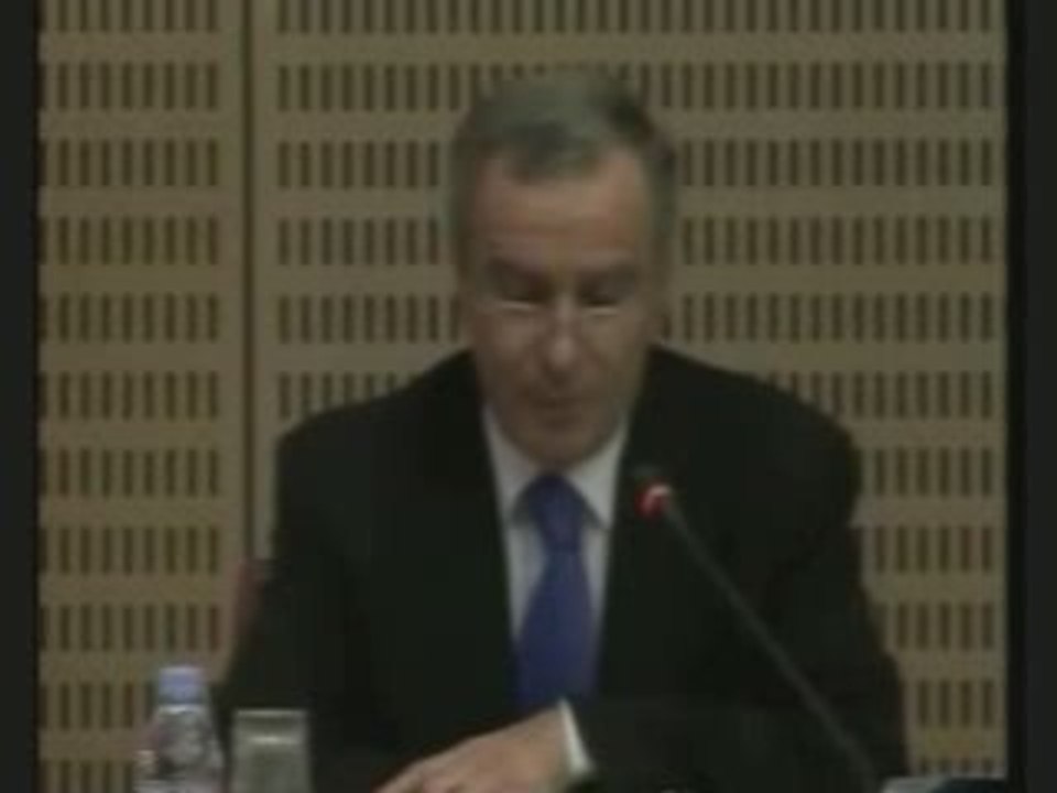Intervention au CG06 de Paul Cuturello le 13/11/08