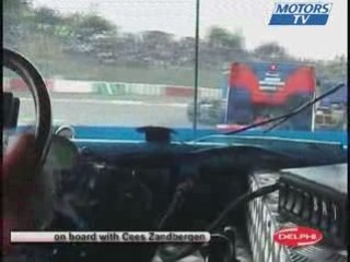 Camera embarquee avec Cees Zandbergen en British truck