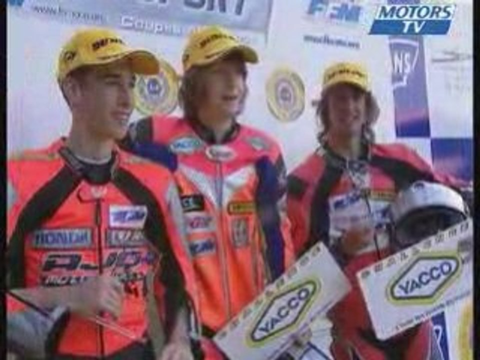 Course 125 junior cup honda a magny cours