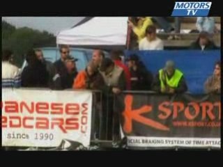 Finale de l'european drift championship a Santa pod