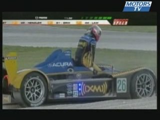 Accident du Francais Franck Montagny en Alms rd7