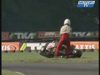 Accident depart TKM Karting festival Whilton Mill