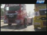 Depart mouvemente FIA European truck racing Round 9 Le Mans