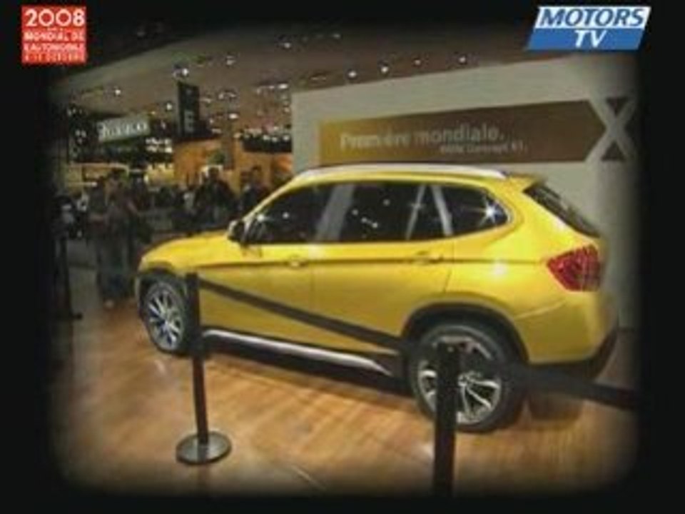 Concept car BMW X1 : nouveaute Mondial Auto 2008