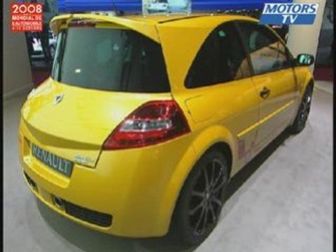 Renault Megane R26R : nouveaute Mondial auto 2008