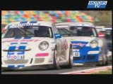 Arrivee mouvementee Porsche Carrera Cup Magny Cours