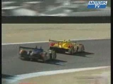 Incroyable depart De Ferran ALMS Laguna Seca
