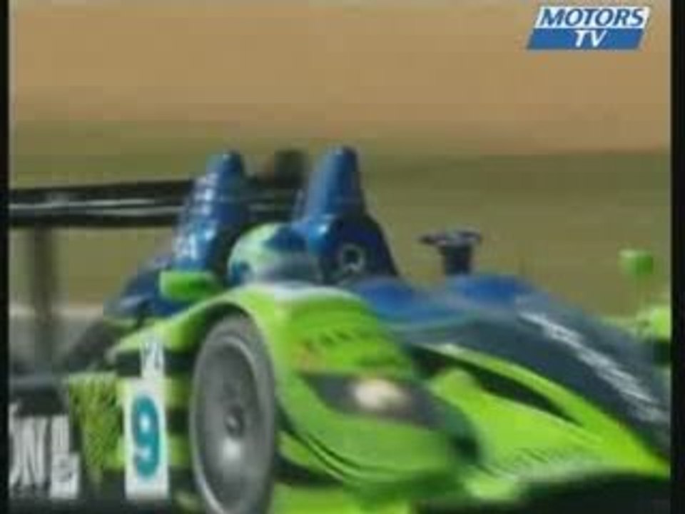 Crash Scott Sharp ALMS Petit Le Mans
