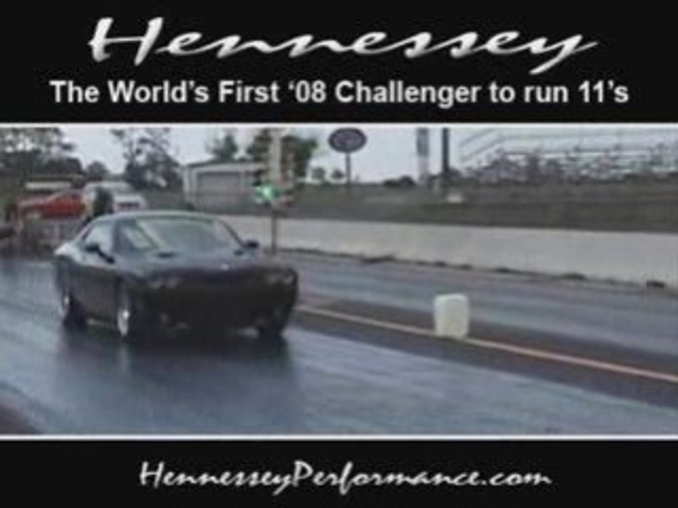 Hennessey Challenger SRT600 Turbo Run and Burn