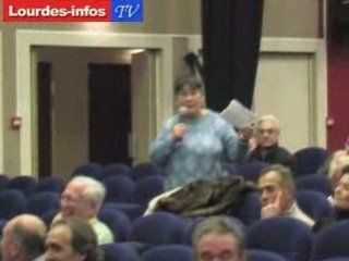 Lac de Lourdes question du public n°6