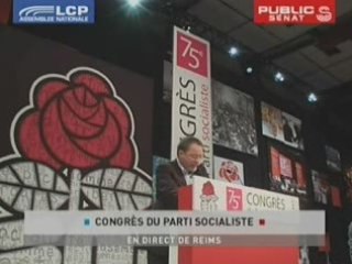 Renaud au Congrès de Reims