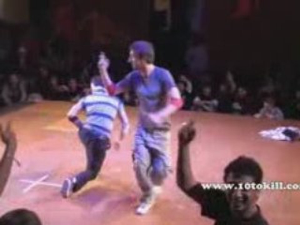 Burning Floor 2008 - Demi-Finale Break - TNT Vs Hoochen