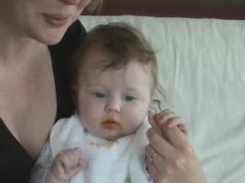 Ma première purée de carottes