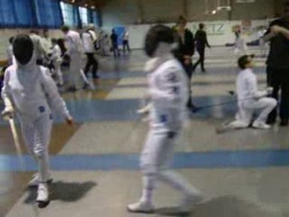 Championnat lorraine épé minimes dame 2008