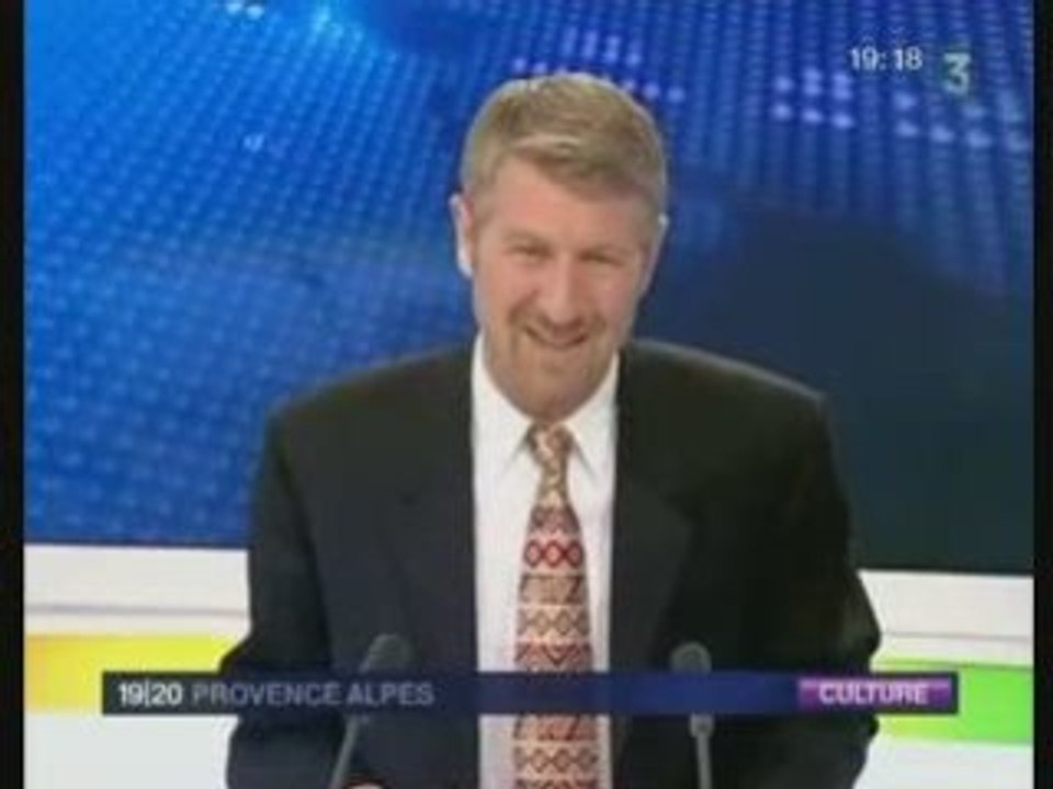 François Macré interviewé par France3 (Provence Alpes)