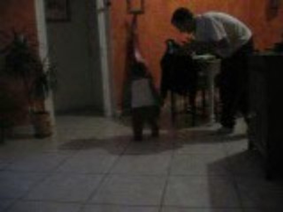 mathéo joue au foot