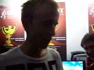 Rakaka.se - Carn efter vinsten över Giants - DreamHackW2008