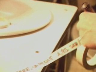 Dans la cabine du projectionniste