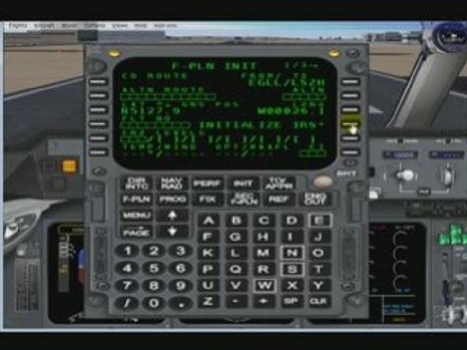 Pmdg Md11 Arabic tutorial (part 3) Fmc programming 1