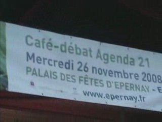 Café débat Agenda 21 -  26 novembre 2008