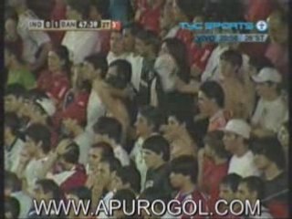 Independiente 0 Banfield 1 Gol Victor Lopez