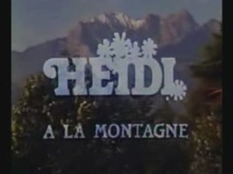 Heidi a la montagne