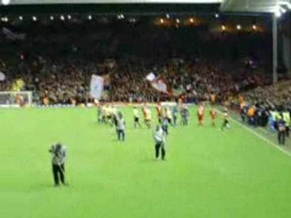 entree joueur liverpool-om