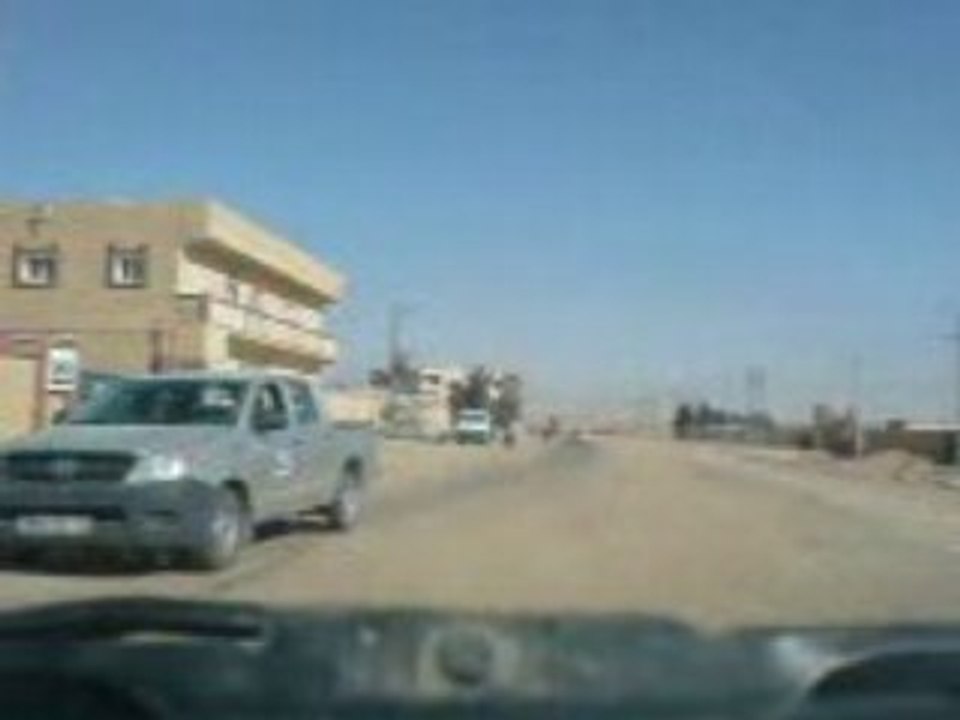 Hassi Messaoud : etat des routes