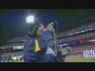 Patti Labelle - National Anthem (2008Nov World Series Games)