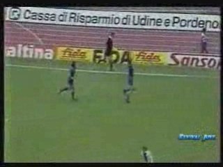 Campionato 1980-81 Udinese Juventus 0-2