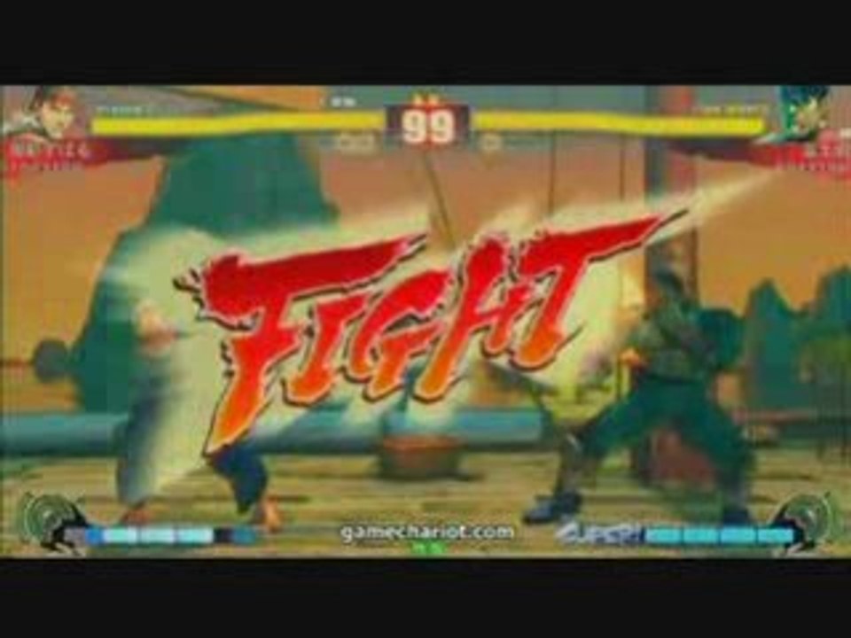Street Fighter 4 : Ryu vs M.Bison