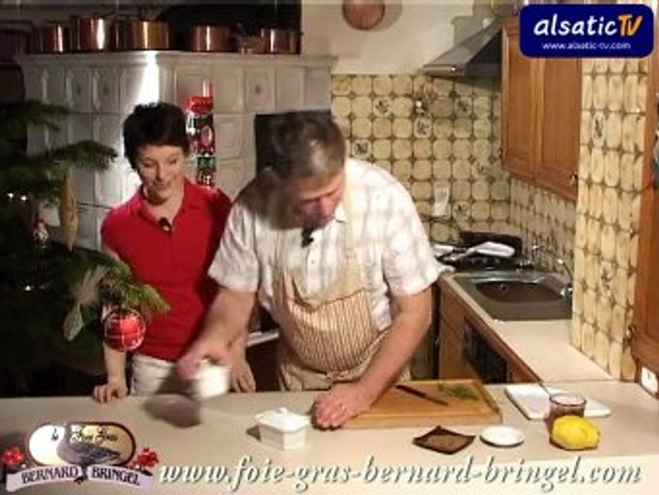 Terrine de foie gras poêlé aux épices de Noël