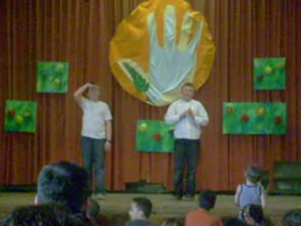 Thibault et Quentin sur les taloche