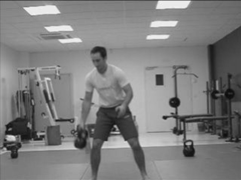 kettlebell Juggling flips 16 kg