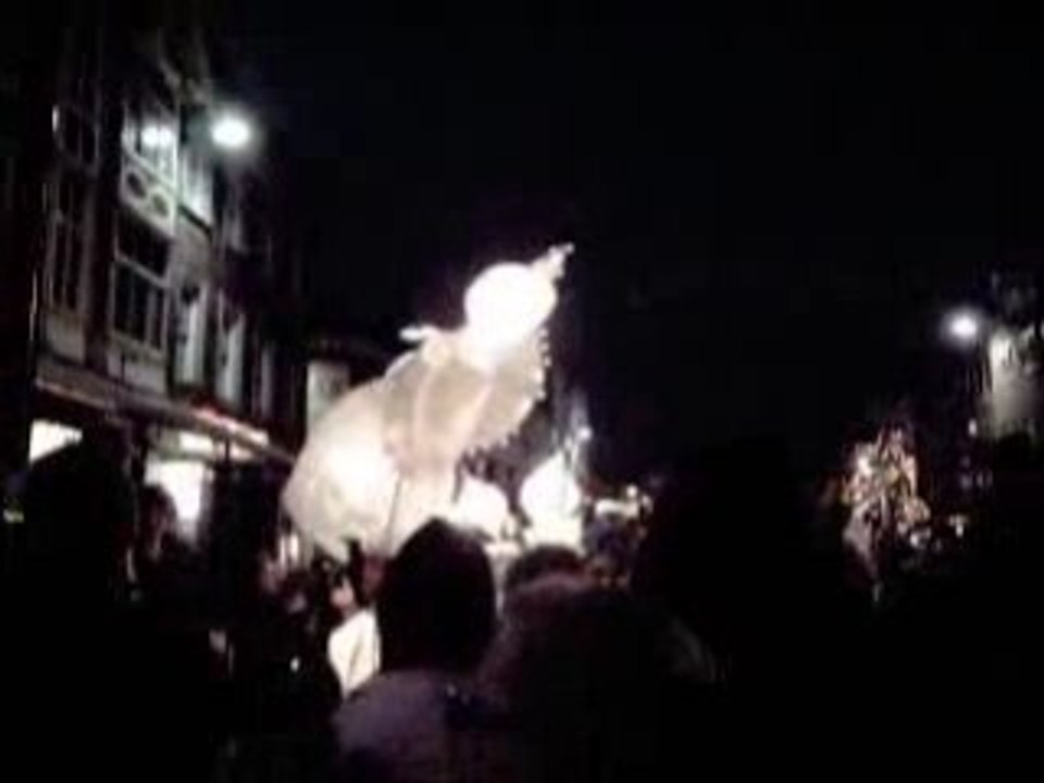 Christmas lights in Bognor Regis