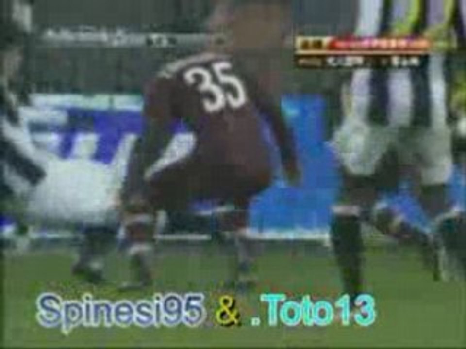 JUVENTUS TURIN - REGGINA 2-0 BUT DE AMAURI