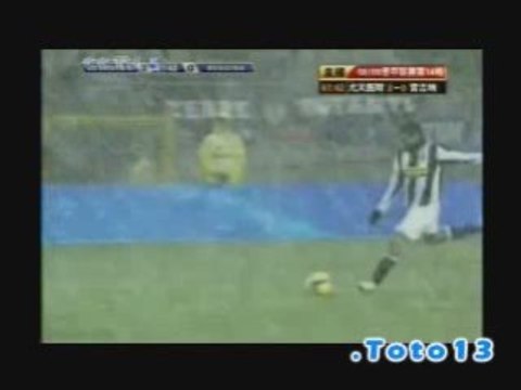 JUVENTUS TURIN - REGGINA 3-0 BUT DE CHIELLINI