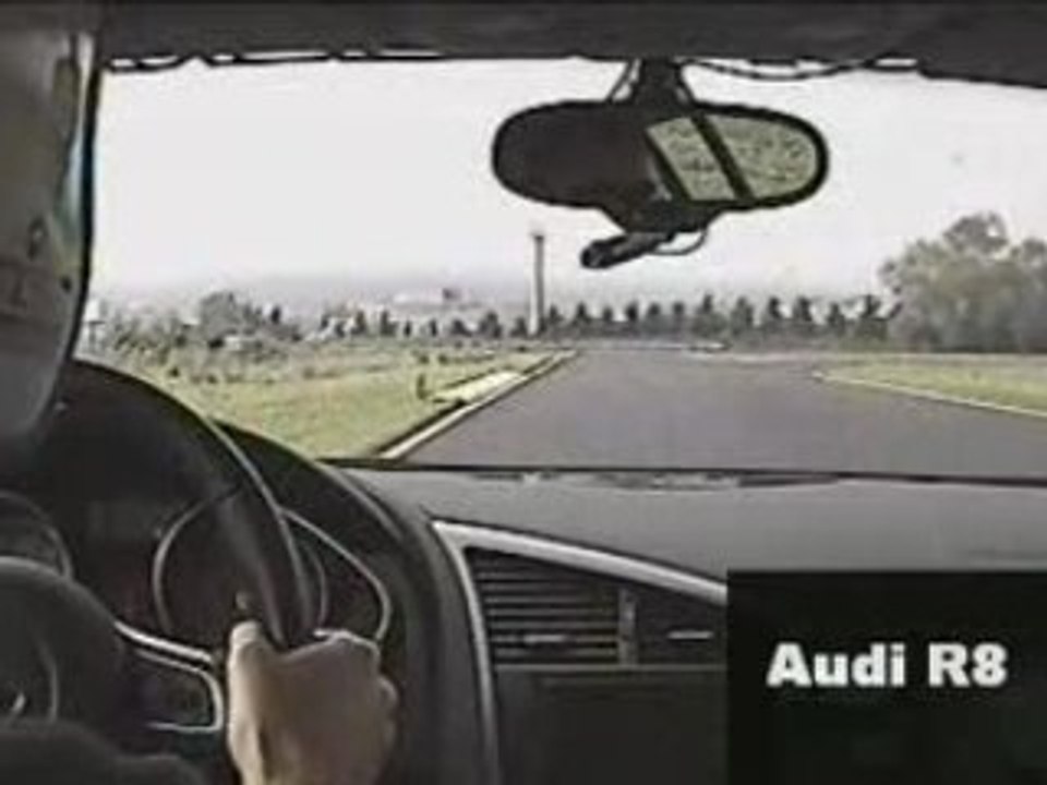 Audi R8 all laps