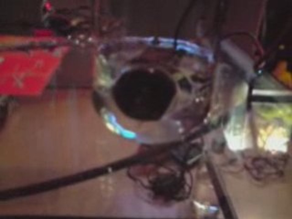 Rodage de moteur 55t a l'alcool