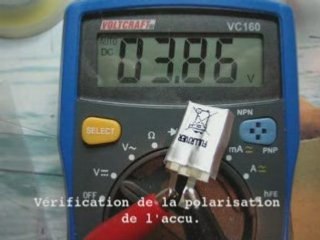 Comment souder une prise BAMI-B sur un accu LiPO de 30mAh