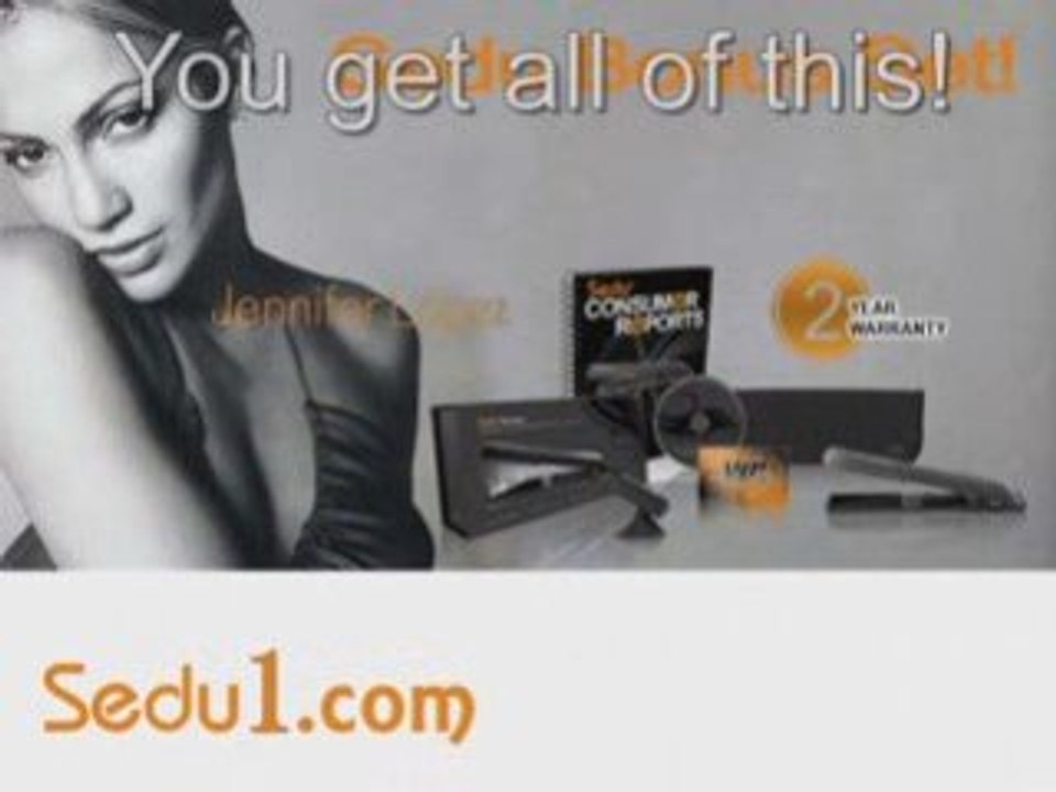 Sedu Ceramic Straightener Bonus Package