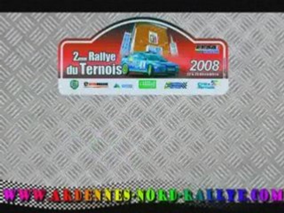 Rallye du Ternois 2008 - Team Ardennes-Nord Rallye